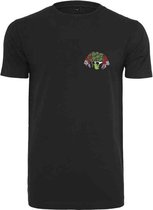 Mister Tee - Broccoli Heren T-shirt - S - Zwart
