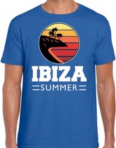 Spaans zomer t-shirt / shirt Ibiza summer voor heren - blauw - beach party/ vakantie outfit / kleding / strand feest shirt XL