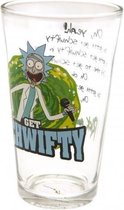 Rick & Morty Schwiffy pint glass