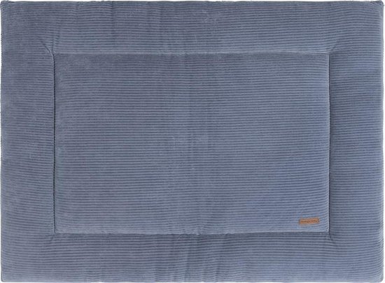 Baby's Only Boxkleed Sense - Parklegger - Speelkleed - Vintage Blue - 80x100 cm - Zachte rib corduroy stof - Extra dik - Tweezijdig te gebruiken