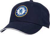 Chelsea FC Adult Super Core Baseball Cap (Navy)