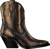 Bronx Low-kole 34155 Enkellaarsjes - Enkelboots - Dames - Goud - Maat 37