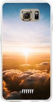 Samsung Galaxy S6 Hoesje Transparant TPU Case - Cloud Sunset #ffffff