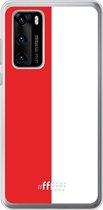 Huawei P40 Hoesje Transparant TPU Case - Feyenoord #ffffff