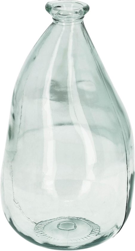 Kave Home - Vase en verre moyen Brenna transparent 100% recyclé
