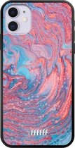 iPhone 11 Hoesje TPU Case - Corundum Pool #ffffff