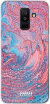 Samsung Galaxy A6 Plus (2018) Hoesje Transparant TPU Case - Corundum Pool #ffffff