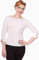 Dancing Days Longsleeve top -XL- MODERN LOVE Wit