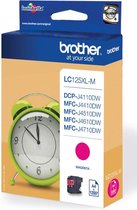 Brother LC-125XLM - Inktcartridge - Magenta / Hoge Capaciteit