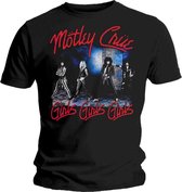 Motley Crue Heren Tshirt -M- Smokey Street Zwart