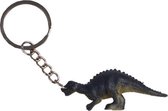 Lg-imports Sleutelhanger Dino Iguanodon 6 Cm Grijs