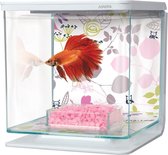 Marina aquarium - Betta kit 'Bloemen' 2L - 15x15x15 cm