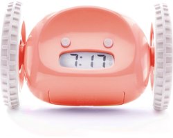 Clocky - Alarm Klok op Wielen - Roze - CL-PINK