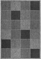 Grijs vloerkleed - 200x290 cm  -  Symmetrisch patroon - Modern