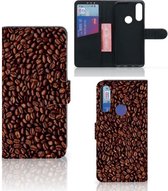 Mobiel Hoesje Alcatel 1S 2020 Smartphone Hoesje Koffiebonen