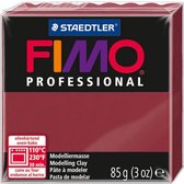 FIMO professional - ovenhardende, professionele boetseerklei blok 85 g - bordeaux
