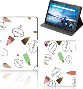 Tablethoesje met foto Lenovo Tablet M10 Tablet Hoes met Magneetsluiting IJsjes