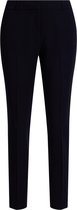 WE Fashion Dames regular fit pantalon met stretch