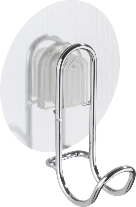 Wenko Wandhaak Osimo 8 X 4,5 X 10 Cm Staal Zilver