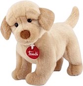 Trudi Classic Knuffel Hond Labrador 29 cm - Hoge kwaliteit pluche knuffel - Knuffeldier voor jongens en meisjes - Beige - 15x19x29 cm maat S