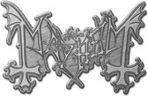 Mayhem - Logo Pin - Zilverkleurig
