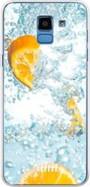 Samsung Galaxy J6 (2018) Hoesje Transparant TPU Case - Lemon Fresh #ffffff