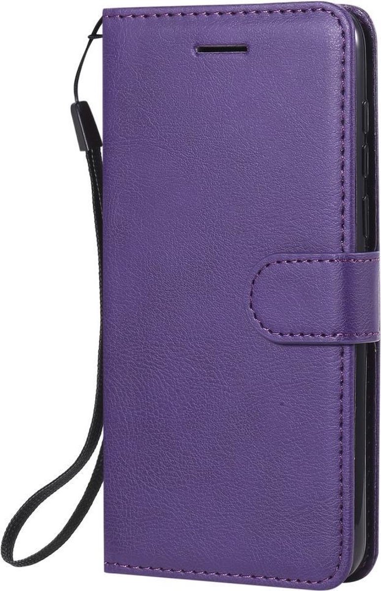 Coverup Hoesje - Geschikt voor Huawei Y5P Hoesje - Coverup Book Case - Paars op Prijzenvolger.com