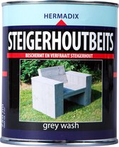 Hermadix Steigerhoutbeits - 0,75 liter - Grey wash