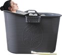 EKEO - Zitbad Voor Volwassenen - Bath Bucket - Zilver - 92 x 50 cm - 200L