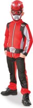 RUBIES FRANCE - Klassiek rood Power Rangers kostuum voor jongens - 110/116 (5-6 jaar)