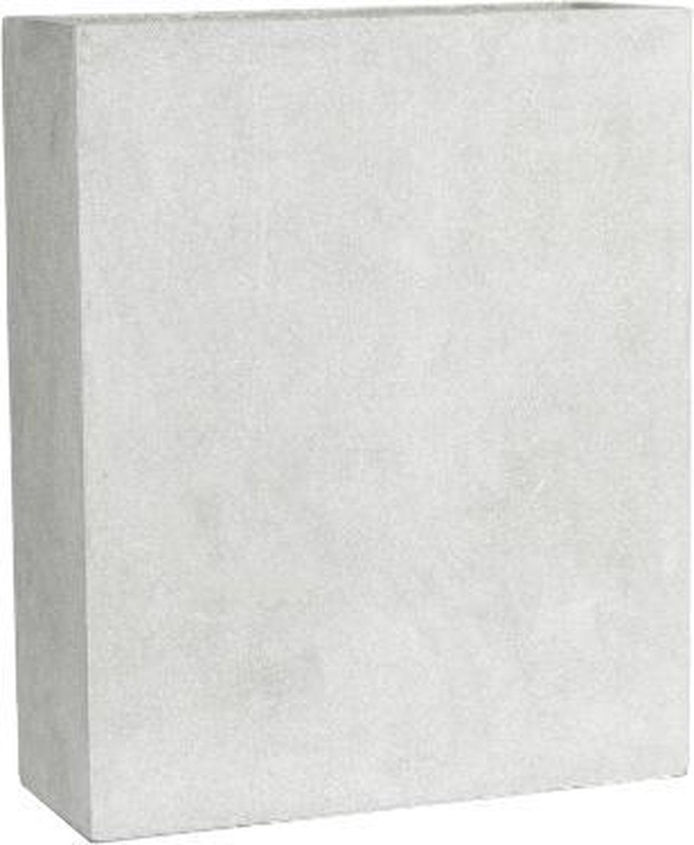 Capi Europe Envelope planter Terrazzo - 88x36x99 - Black