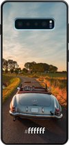 Samsung Galaxy S10 Hoesje TPU Case - Oldtimer Mercedes #ffffff