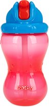 Nûby - Oefenbeker - Flip-It™ Antilekbeker - Rood - 360ml - 12m+
