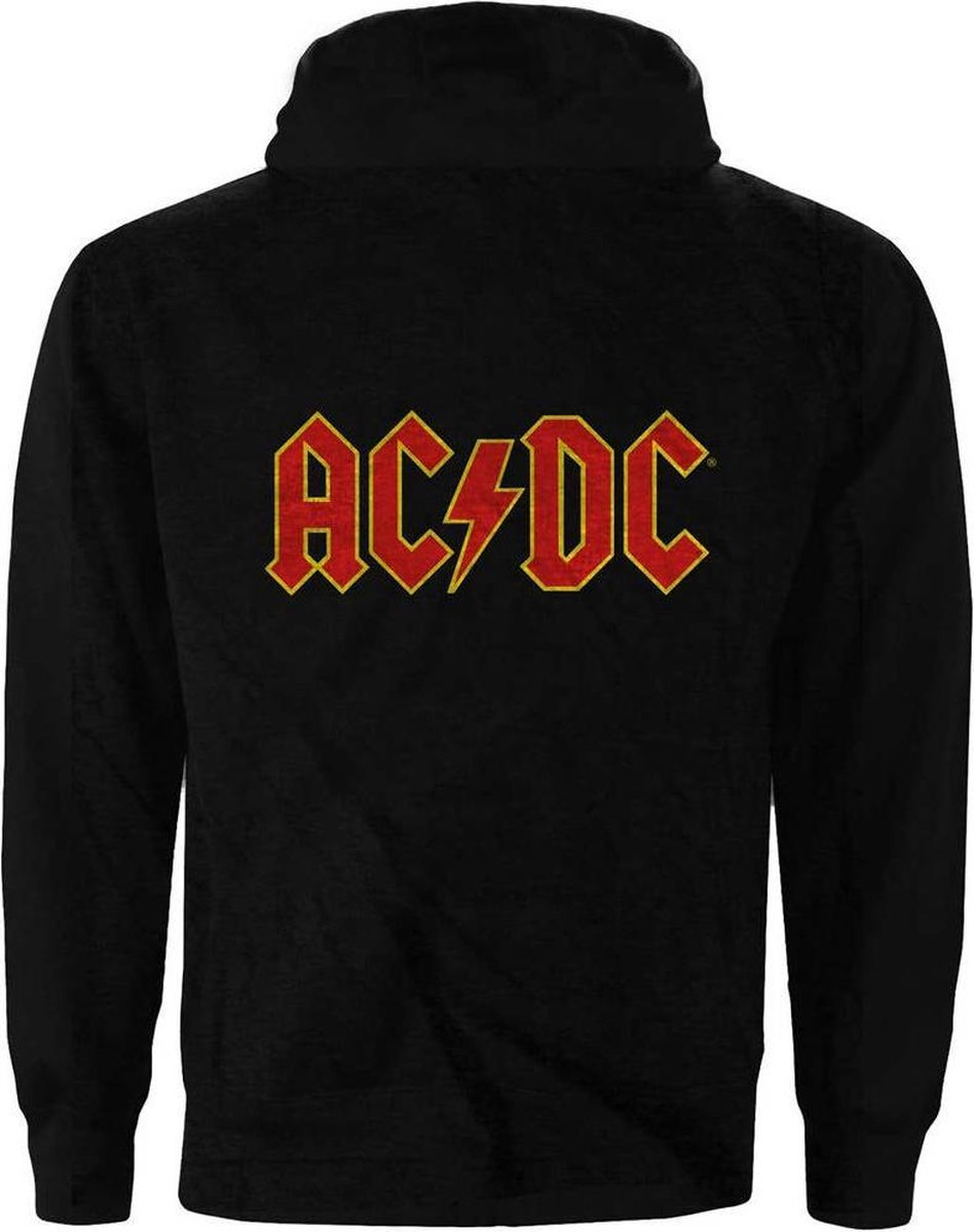 AC/DC Vest met capuchon -2XL- Logo Zwart | bol.com