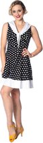 Dancing Days Korte jurk -S- POLKA LOVE CUTE Zwart