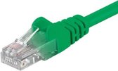 CAT5e UTP patchkabel / internetkabel 1 meter groen - CCA - netwerkkabel