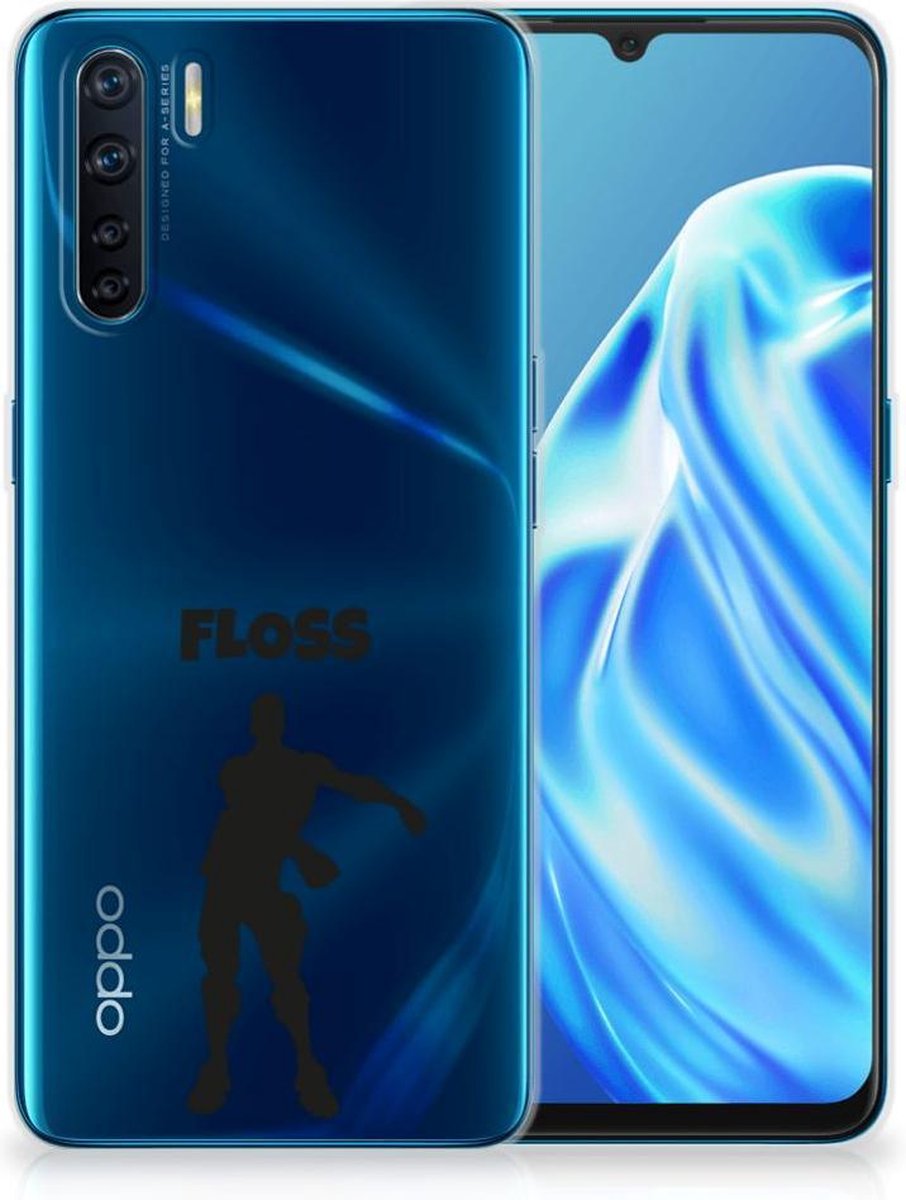 OPPO A91 Telefoonhoesje met Naam Floss
