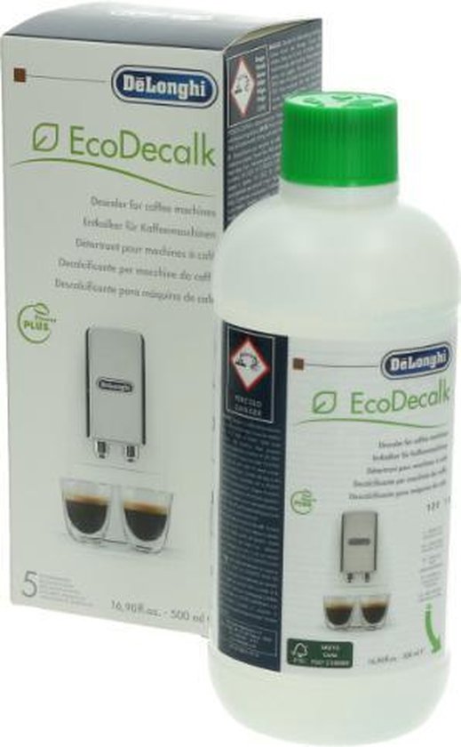 Détartrant universel pour cafetière EcoDecalk Delonghi 500 ml