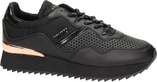 Cruyff Dames Lage sneakers Wave - Zwart - Maat 38 | bol.com