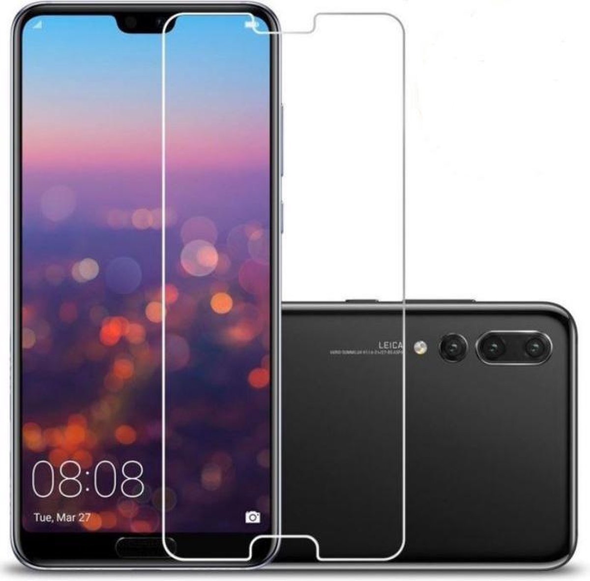 Huawei P20 Pro Screen Protector / Beschermglas Glazen Tempered Glass