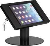 iPad tafelstandaard Fino voor iPad 9.7 – zwart – homebutton & camera bedekt