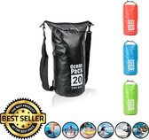 Decopatent® Waterdichte Tas - Dry bag - 20L - Ocean Pack - Dry Sack - Survival Outdoor Rugzak - Drybags - Boottas - Zeiltas -Zwart