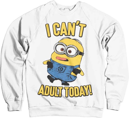 Minions Sweater/trui -XL- I Can't Adult Today Wit
