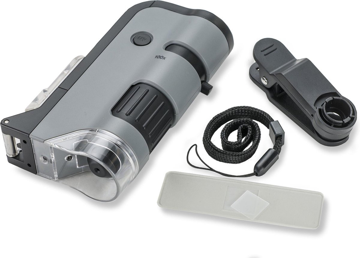 Carson MicroFlip 100x - 250x LED Pocket microscoop