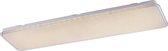 LED Plafondlamp WiZ - Smart LED - Trion Omaro - 40W - Aanpasbare Kleur - Dimbaar - Sterlicht - Rechthoek - Mat Wit - Kunststof - BSE
