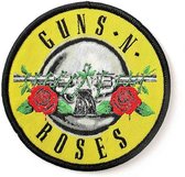 Guns N' Roses Patch Classic Circle Logo Geel