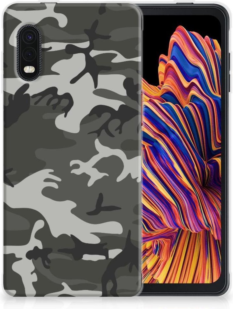Samsung Xcover Pro TPU bumper Army Light op Prijzenvolger.com