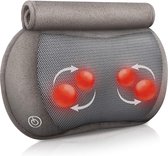 Shiatsu Massagekussen - Warmte Functie - Comfortabel Pluche Design