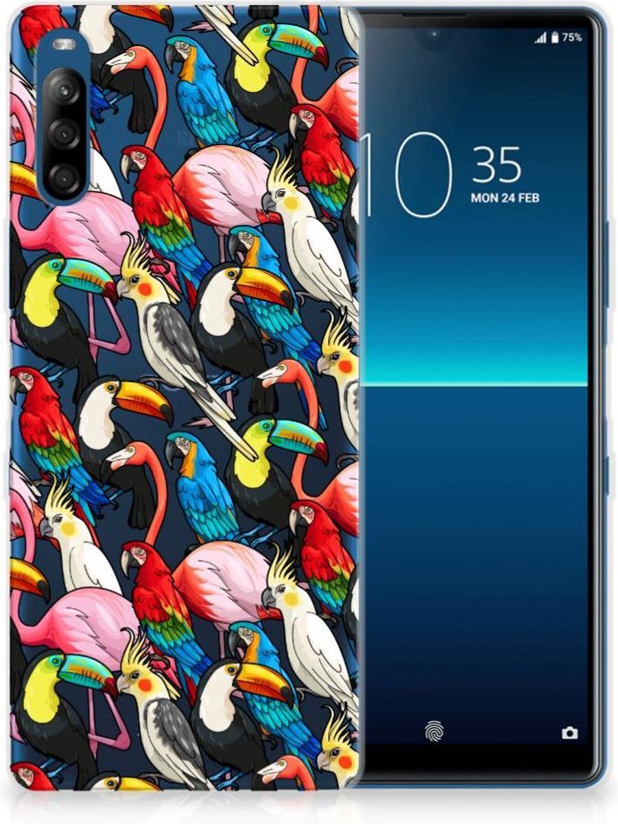 Sony Xperia L4 TPU Hoesje Birds