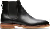 Clarks - Heren schoenen - Clarkdale Gobi - G - black leather - maat 10,5